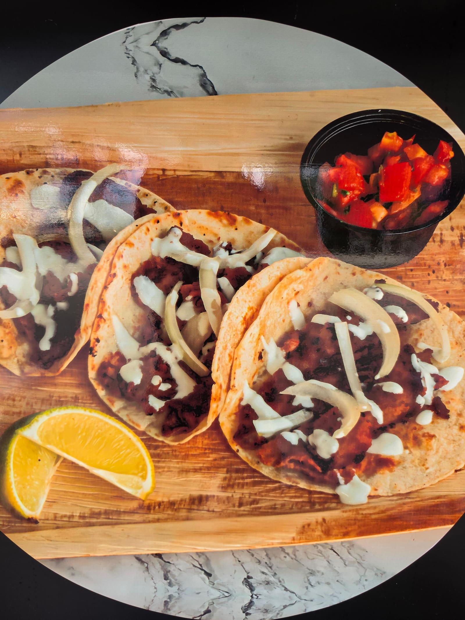 Beef steak.        TACO